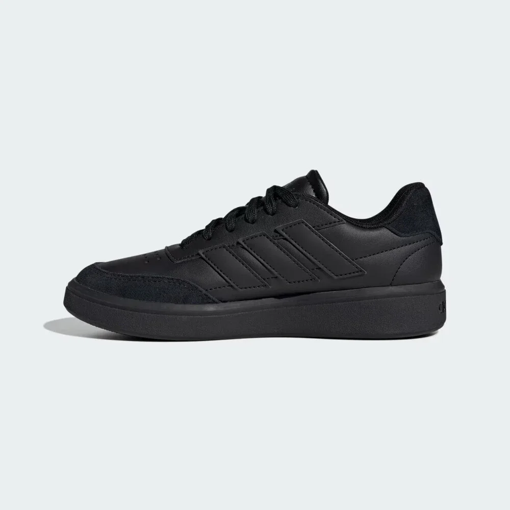 Adidas Courtblock ID6502 Sneakers Kids US 5.5 Black Low Top Comfort Shoes VER212